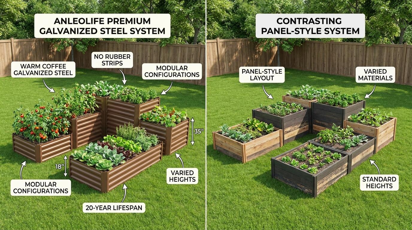 Head-to-Head Raised Bed Comparison