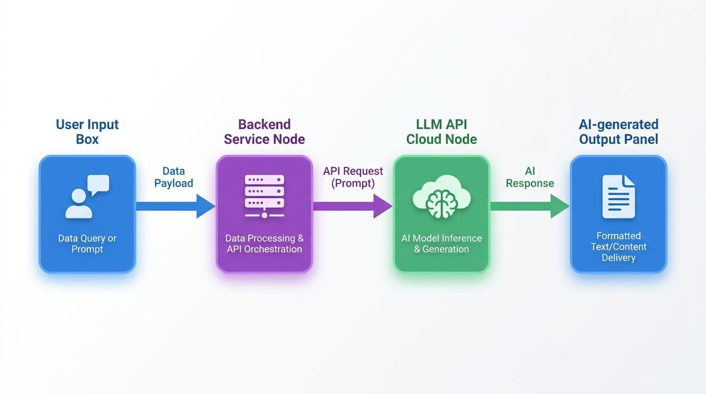 Minimum Viable AI Integration Diagram